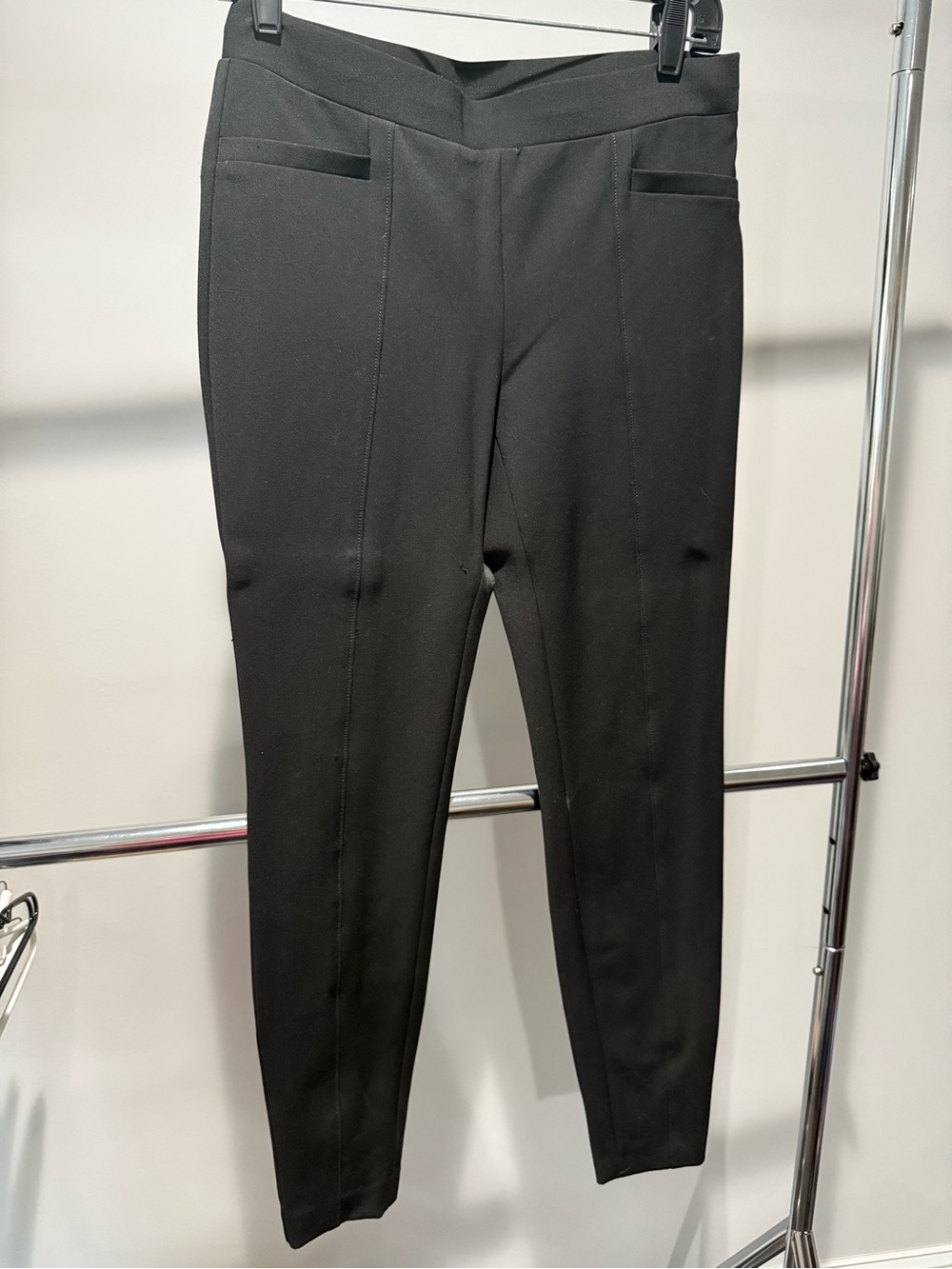 Express Black women’s Ponte Slim Dress Pants